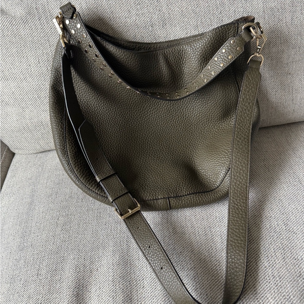 Rebecca Minkoff Green Crossbody Bag with Adjustable Strap